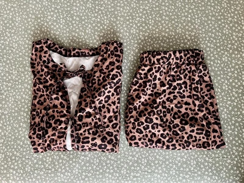 Set van Bloes en Shorts met Luipaardpatroon / Dierenprint – photo 3